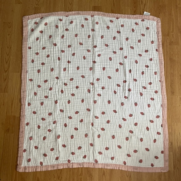 Like New Lulujo Muslin Double Sided Blanket - Picture 3 of 3